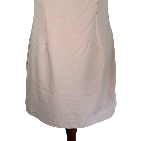 LULUS SULTRY MOMENTS V-NECK SLIP MINI DRESS IN BLUSH PINK NWT WOMEN'S MEDIUM - Picture 11 of 15